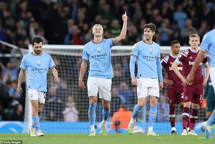 Mann City v West Ham